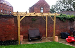 Pergolas and arches from Hartley Landscapes