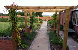 Pergolas and arches from Hartley Landscapes