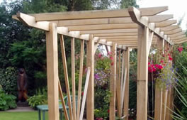 Pergolas and arches from Hartley Landscapes