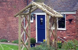 Pergolas and arches from Hartley Landscapes