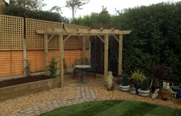 see eamples of our pergolas and arches for gardens