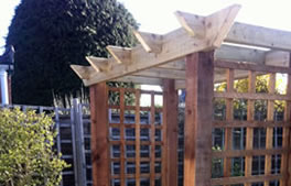 Pergolas and arches from Hartley Landscapes