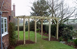 Pergolas and arches from Hartley Landscapes