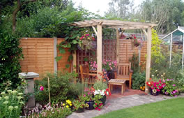 Pergolas and arches from Hartley Landscapes