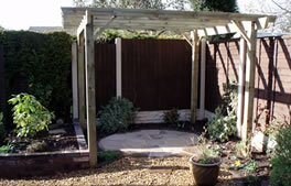 Pergolas and arches from Hartley Landscapes