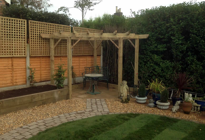 pergolas and arches by Hartley Landscapes