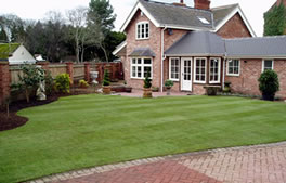 Turfing and seeding from Hartley Landscapes