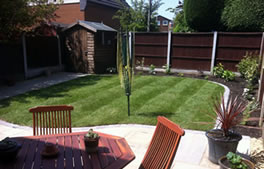 Turfing and seeding from Hartley Landscapes