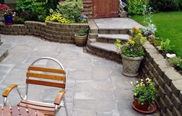 Walls and steps from Hartley Landscapes