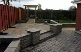 Walls and steps from Hartley Landscapes